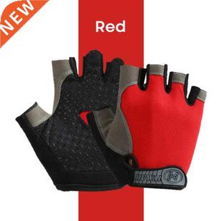 Half Finger Gloves Gym Fitness Anti-Slip Women Men Gel Pad G