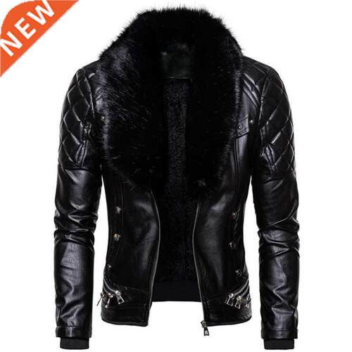 2022 New Design Motorcycle Bomber Add Wool Leather Jacket Me