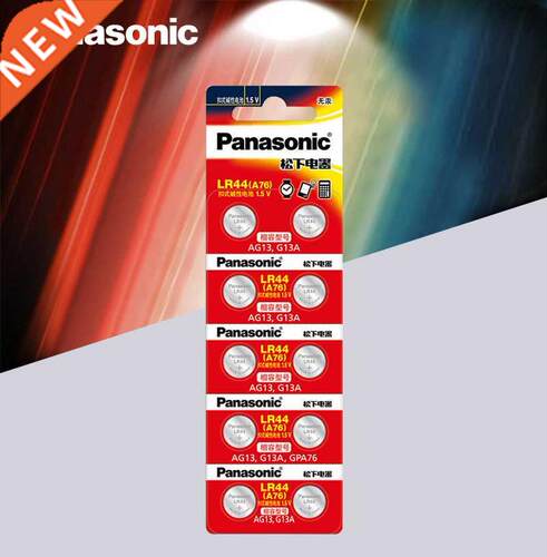 10pc 1.5V Button Cell Battery lr44 Lithium Coin Batteries A7