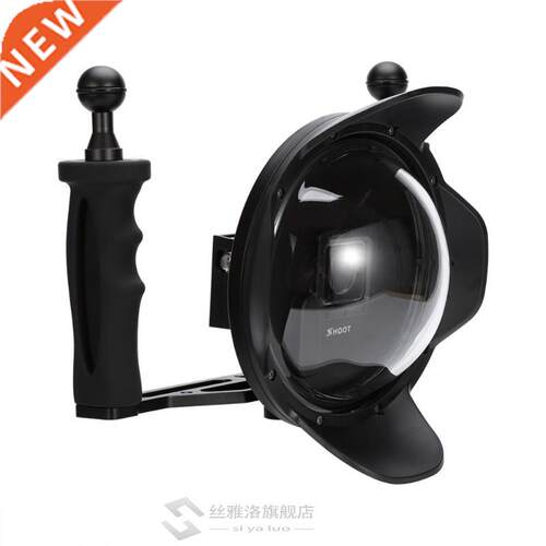 Diving Lens Hood 6 inch Dome Port LCD Screen with Heigenin