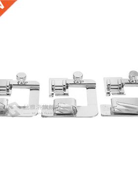 3Pcs Sewing Machine Rolled Hem Feet Domestic Brother Singer