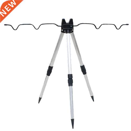 Tripod Fishing Rod Stand Fishing Pole Bracket Aluminum