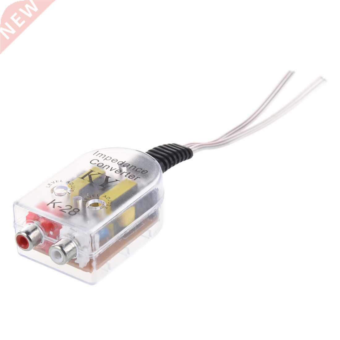 Car to Low Impedance Converter Speaker to RCA Line