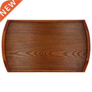 Dessert Tray Stain?proof Tea Tray with Handle for Hotel for