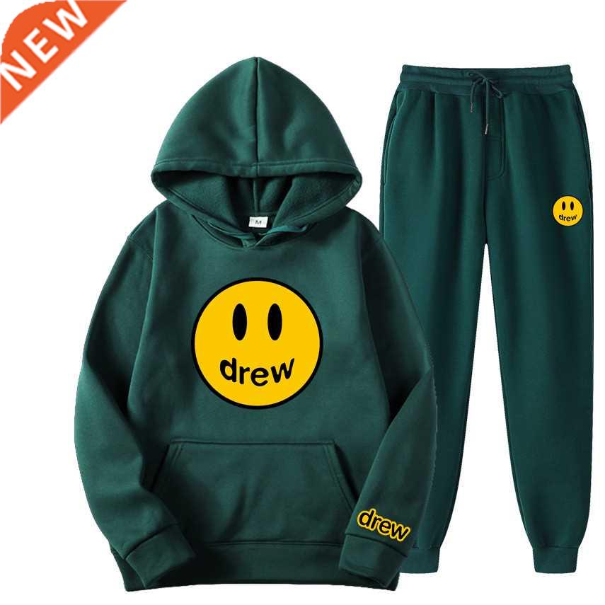 drew house 2022 Justin Bieber Fashion Man Tracksuits Mens Au
