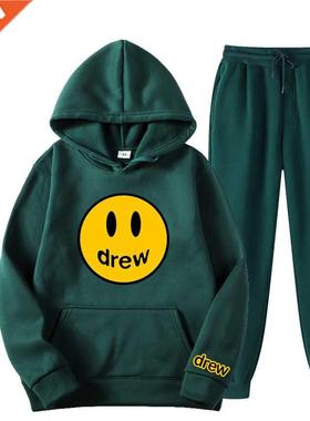 drew house 2022 Justin Bieber Fashion Man Tracksuits Mens Au
