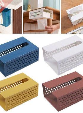 1 Pc Self Adhesive Wall Mounted Tissue Box Table Napkin