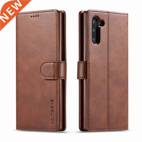 For Samsung Galaxy Note 10 Plus Case Flip Wallet Cover Samsu