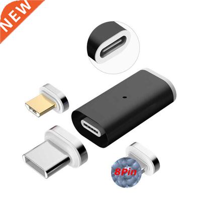 QC.0 A Type-C Magnetic Adapter Data Transmit Support Type-