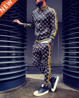 2022 New gyms Men's Sets 2 Pieces Sets Tracksuit Men's Jacke