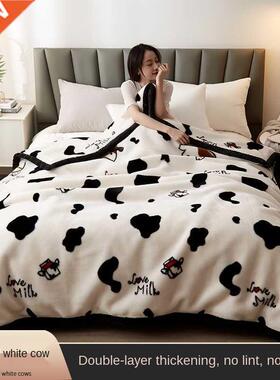 Blanket Duvet Coral Fleece Blanket Bed Blanket Spring and