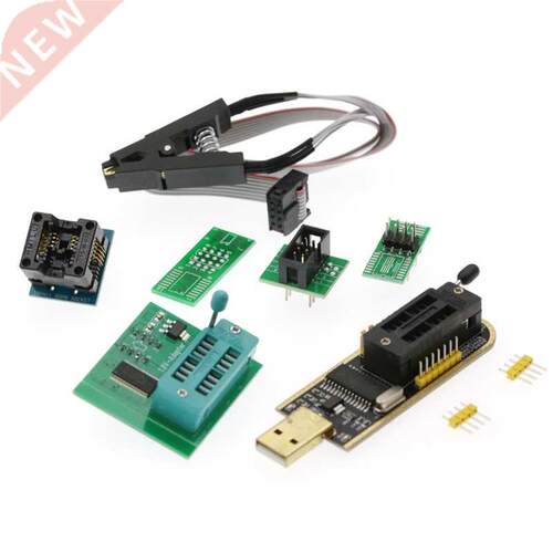 CH41A USB Programmer Module + SOIC8 SOP8 Test Clip + 1.8V