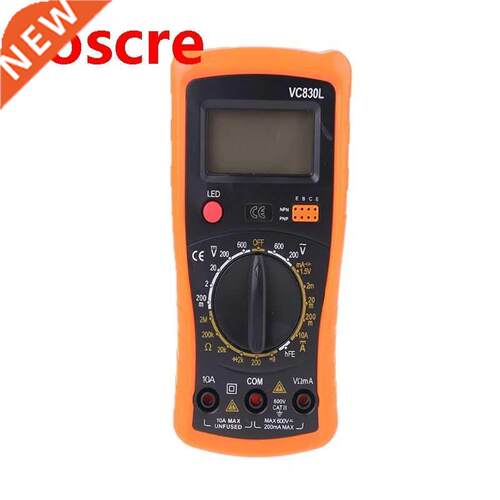 8301 Digital Hand Held Multimeter Measuring LCD Display Mult