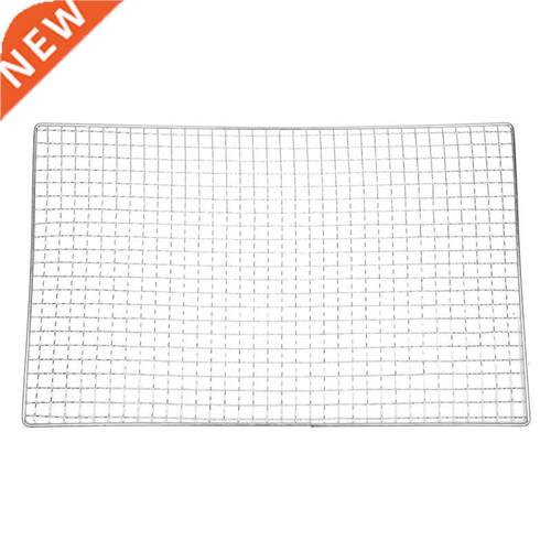 Metal Squares Holes Grilling Barbecue Wire Mesh 40cm x 25cm