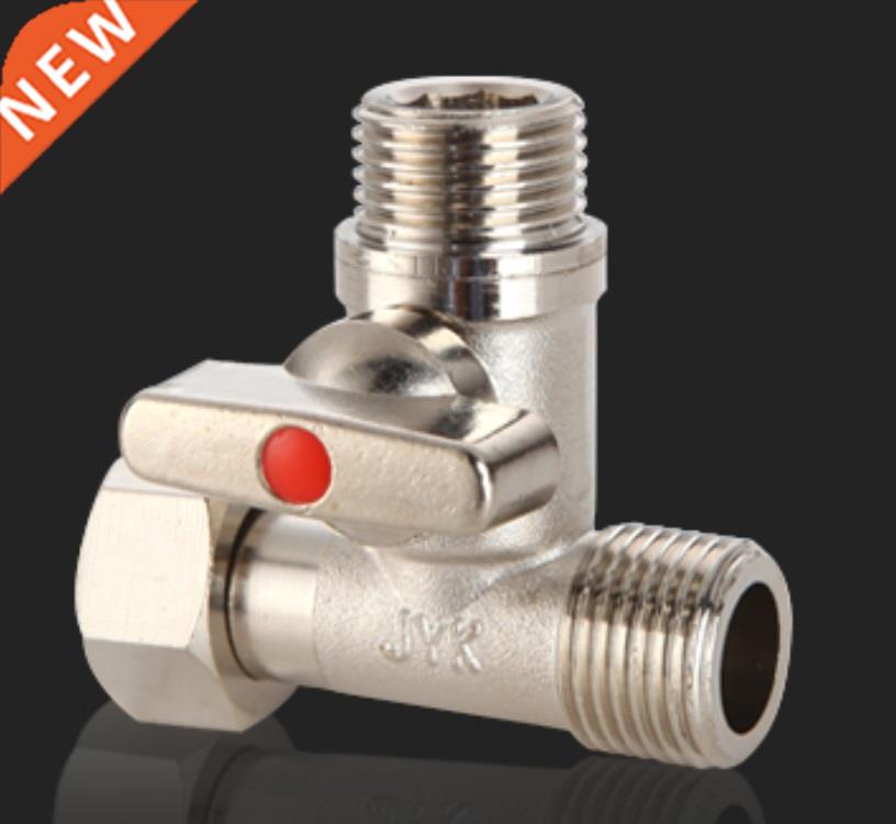 1pcs 1/2'' BSP Male to Male to Female Tee Type Brass Plated