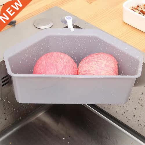 Kitchen Sink Drain Basket Filter Vegetable Fruit Storage
