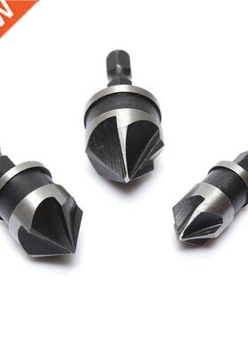 3pcs 12mm 16mm 19mm Countersink Bore Set 1/4 Hex Shank Wood