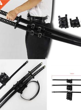 1/2/3 Medieval Sword Holder PU Leather Sword Belt Waist Shea