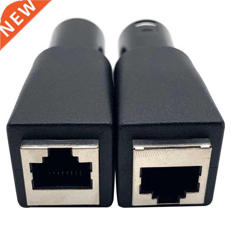 2 Pack - CPoint XLRJ45 3 Pin XLR Male to RJ45 DMX apters X