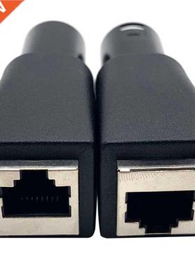 2 Pack - CPoint XLRJ45 3 Pin XLR Male to RJ45 DMX apters X