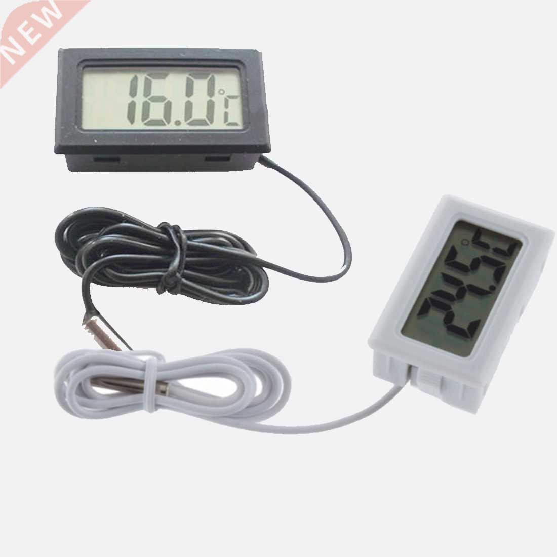 Mini LCD Display Inlay Thermometer Probe Refrigerator/Fish T