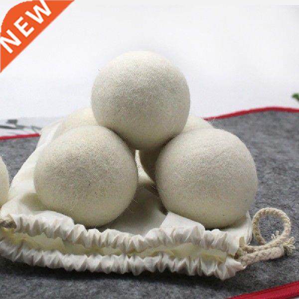 1 Pcs Wool Dryer Balls Natural Fabric Virgin Reusable