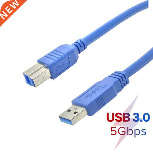 USB 3.0 Printer Cable Type A Male To B Male Scanner USB3.0