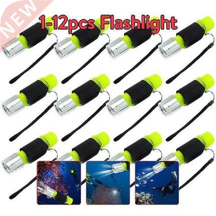 XM-L2 Scuba Diving Flashlight Portable Maintenance LED