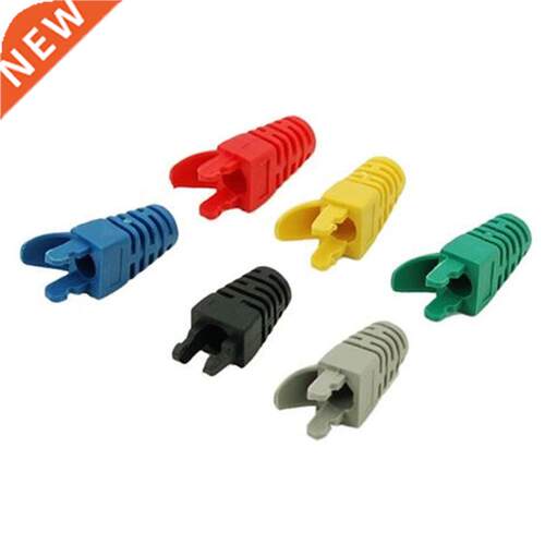 Network RJ45 Cable Ends Plug Connector Cover Boots Cap Cat5