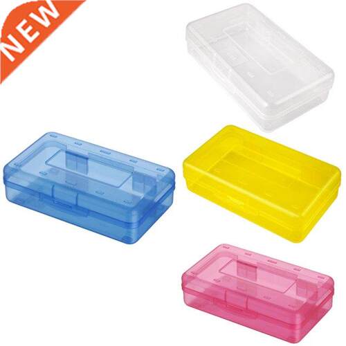 Plastic Translucent Pencil Box for Kids,Capacity Pencil Case