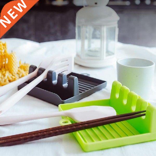 Cooking Tools Kitchen Silicone/PP Spoon Rest Utensil