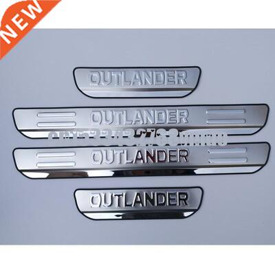 4 Pcs Car Door Sill Protector For Mitsubishi Outlander 2013-