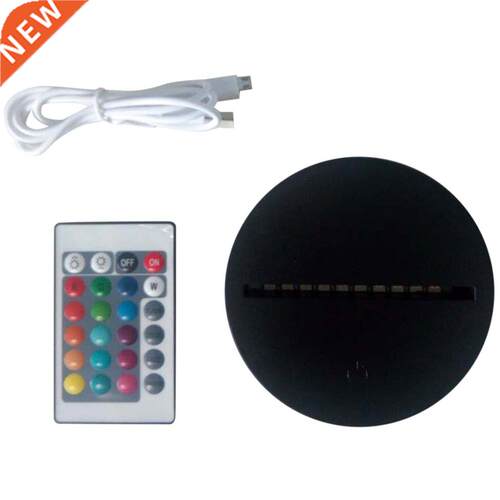 LED Lamp Bases for D Illusion Night Light 7 Colors Touch