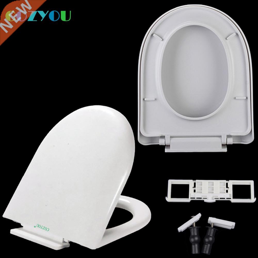 COZYOU PP Toilet seat U Shape D style soft Close Quick Rele