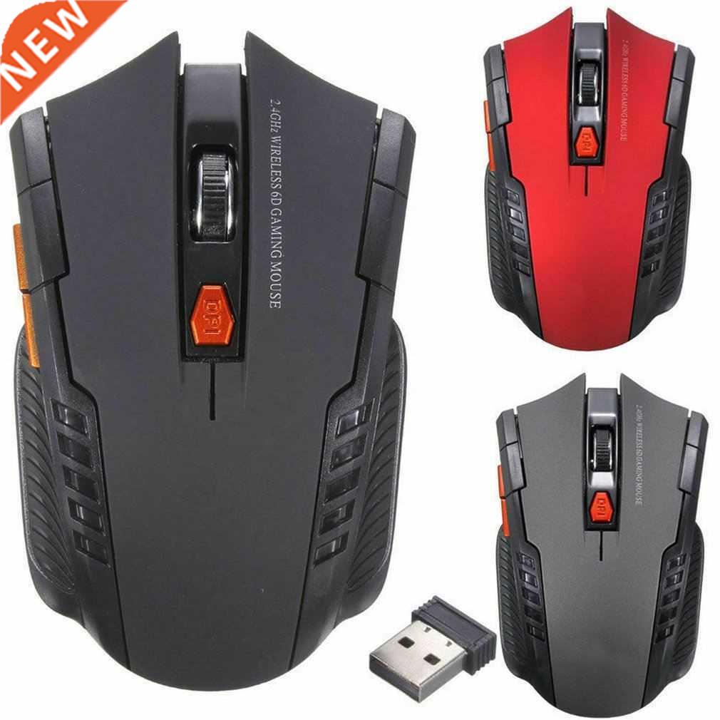 Wireless Mouse Optical Gaming 6 keys 2.4GHz Computer Mice wi