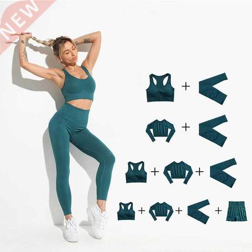 2022 Seamless Yoga Set Women Sport Set Workout Clothes for W