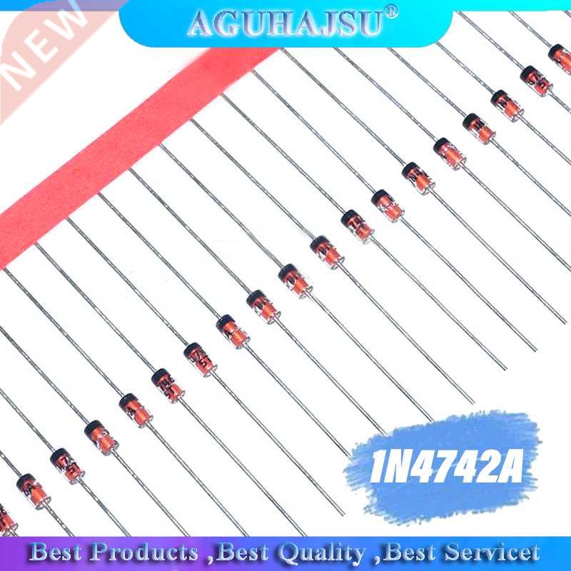 100pcs 1W diode DO-41 1N4742A 12V 1N4741A 11V 1N4740A 10V 1