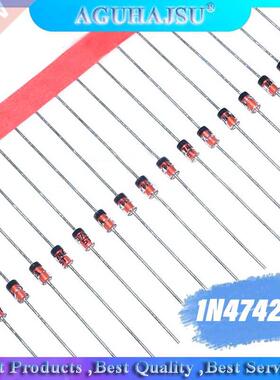 100pcs 1W diode DO-41 1N4742A 12V 1N4741A 11V 1N4740A 10V 1