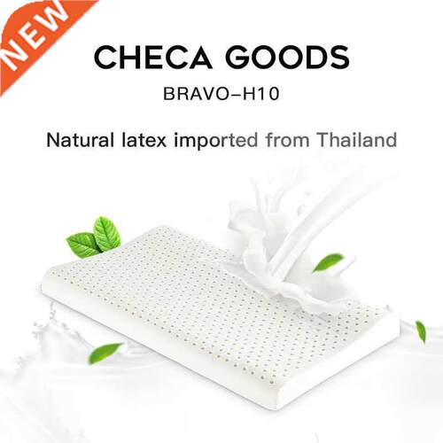 CHECA GOODS Latex Pillow Latex Foam Pillow with Machine Wash