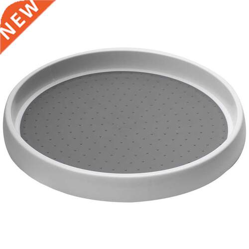 360 Rotation Non-Skid Spice Rack Pantry Cabinet Turntable wi