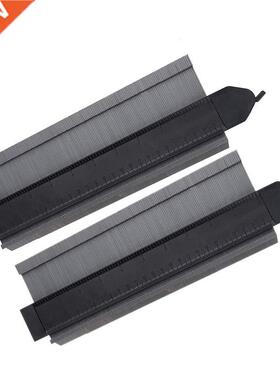 2 Pcs Plastic Contour Gauge with Lock, 10 Inch Profile Gauge