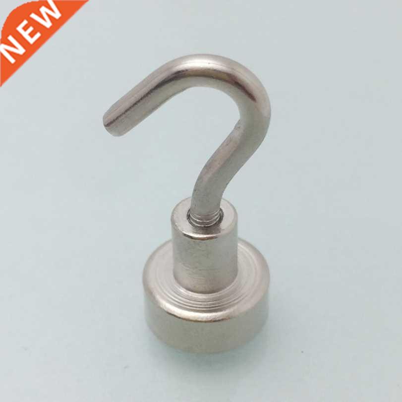 4/10/20PCS Strong Magnets Hooks 3.2KGs Magnetic Force Neodym
