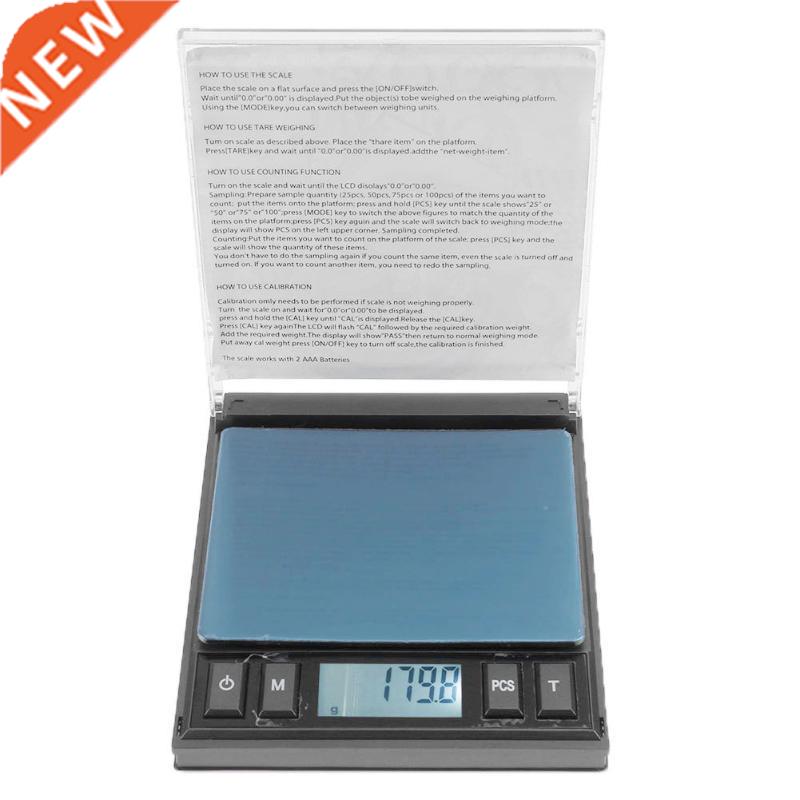 Large CD Backlight HighScale Weighing Jewelry Scale 100g/0.0