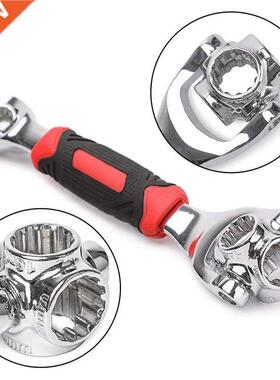 48-in-1 Socket Wrench Works with Spline Bolts, 6-Point, 12-P