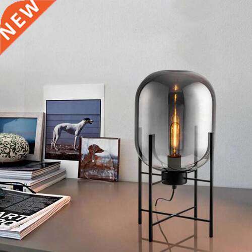 Creative European Simple Style Glass Desk Lamp Home Indoor