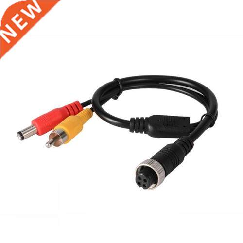 4Pin Aviation Head Female/Male to RCA Male DC Male Extension