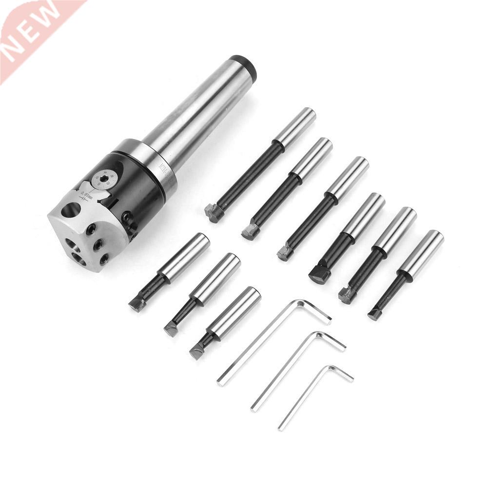 MT4-M16 Arbor Adapter Taper Shank F1-12 50mm Boring Head 9pc