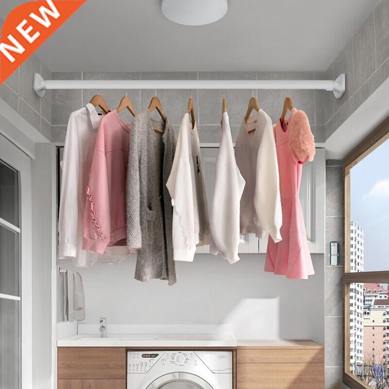 Sale Extendable Bathroom Hanging Shower Curtain Rod Adjustab