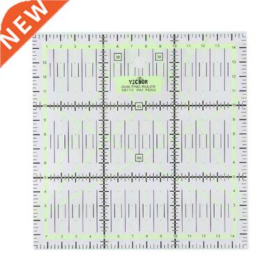 1PC Transparent Quilting Sewing Patchwork Ruler Cutting Tool