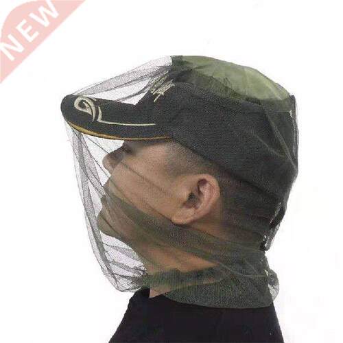 Hot！Outdoor Fishing Cap Midge Mosquito Insect Hat Fishing